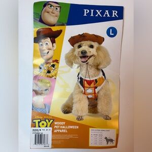 Disney Pixar Toy Story Woody pet Halloween costume apparel size large